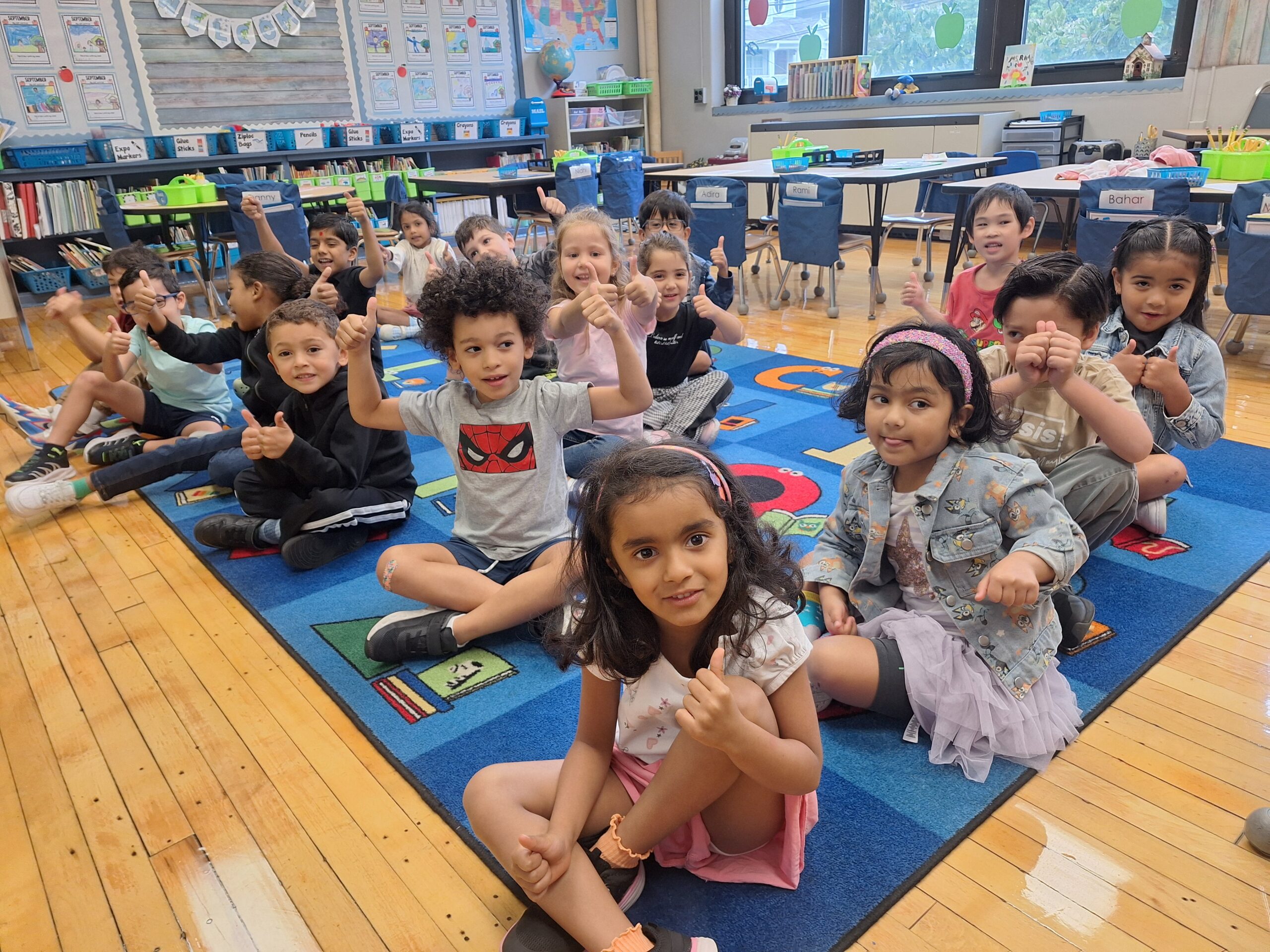 Thumbs Up For Kindergarden