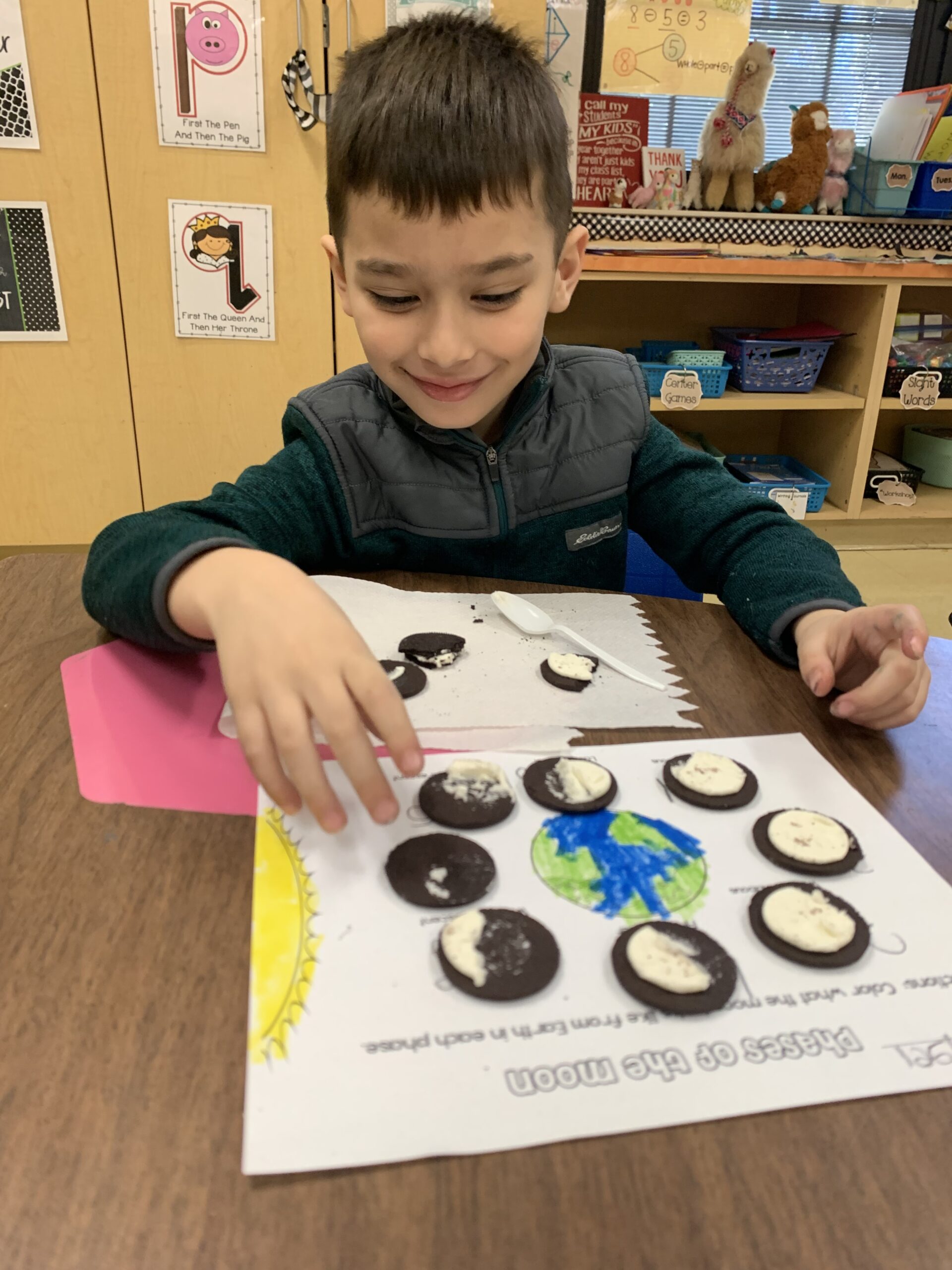 Phases of the Moon Lincoln School