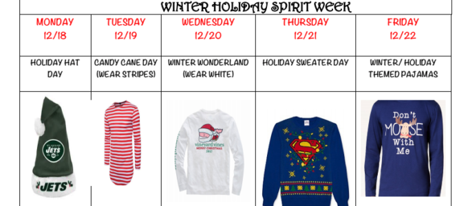 pierrepont spirit week