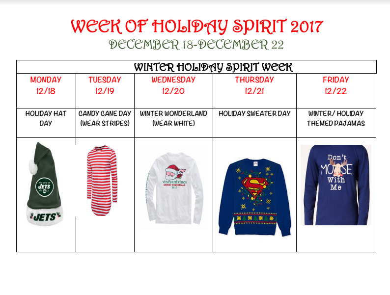 pierrepont spirit week