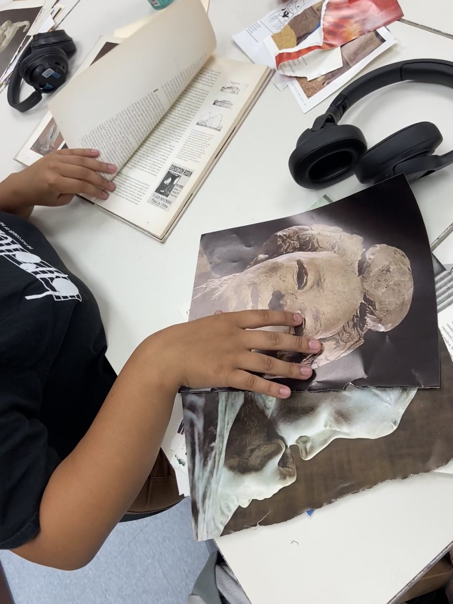 Studio Art Classes Hard At Work! Rutherford High School