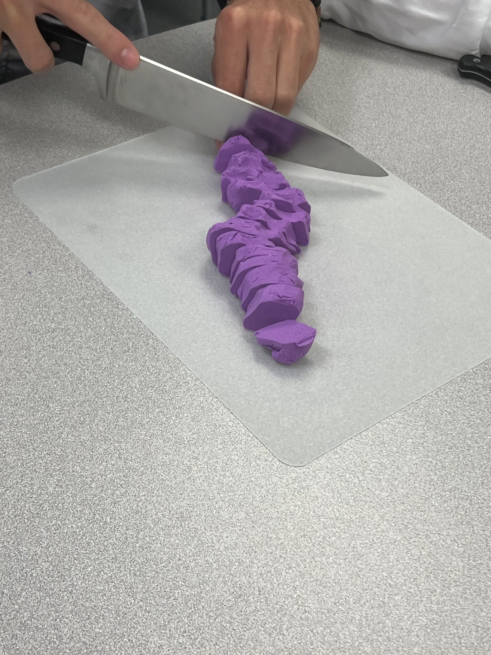 Foods Classes Practice Knife Safety Rutherford High School