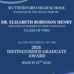 2026 Distinguished Graduate Award!