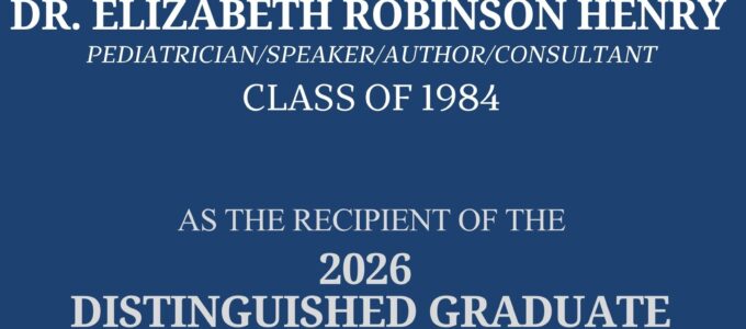 2026 Distinguished Graduate Award!