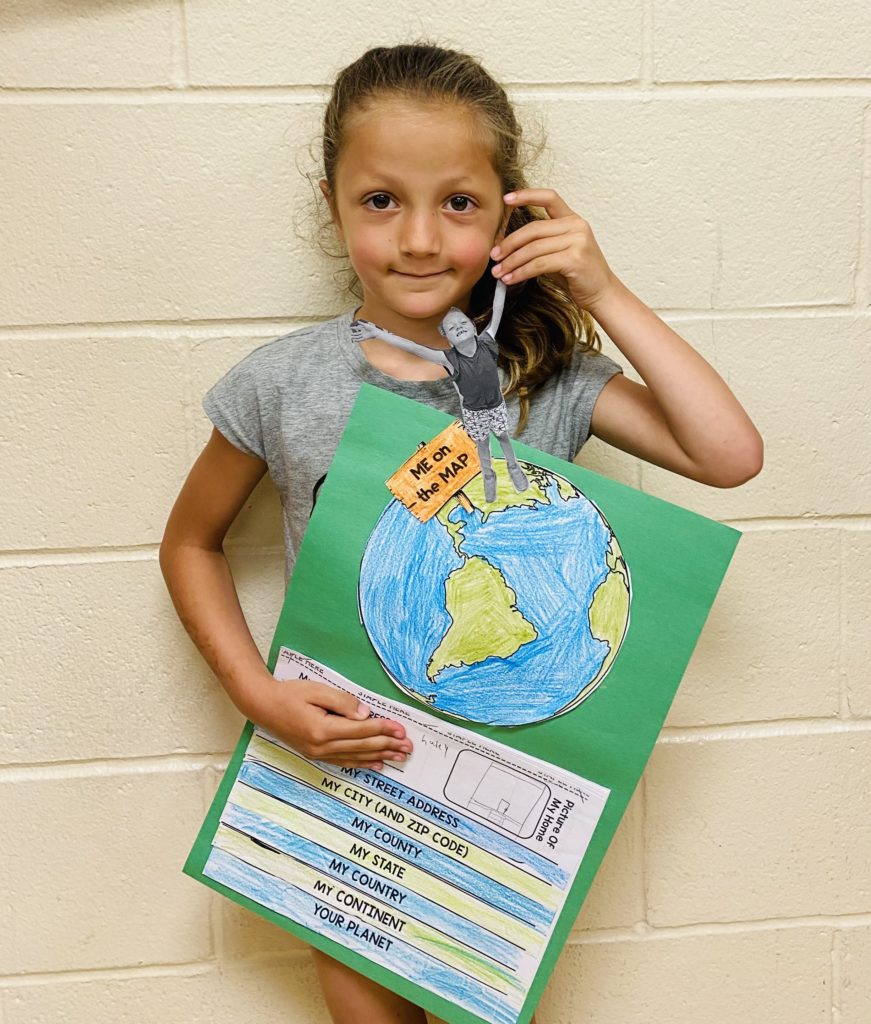 Me On The Map - Washington School