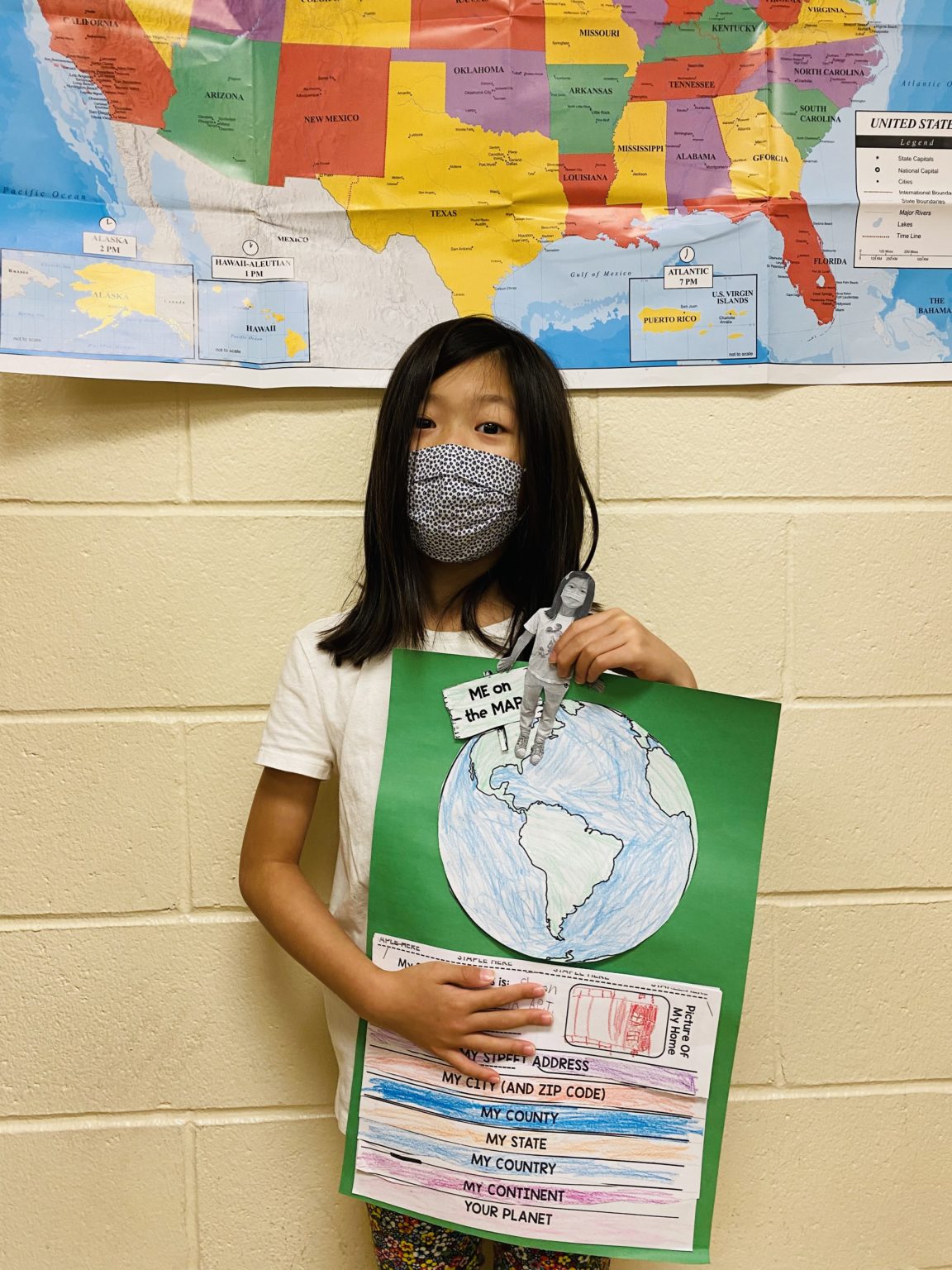Me On The Map - Washington School