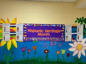 Hispanic Heritage Wall