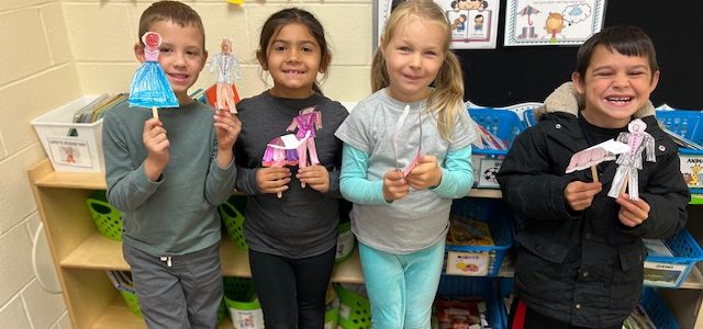 More children celebrating