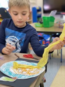 Boy with craft