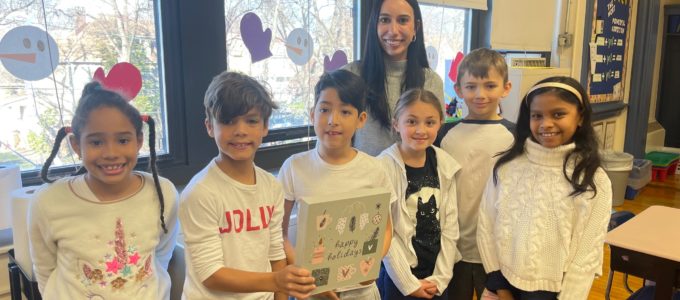 Ms Sampedro with Students