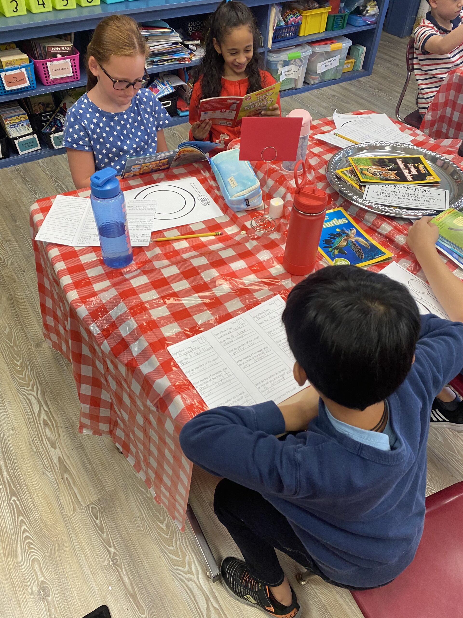 Book Tasting in Ms. Gardeazabal’s Class - Washington School