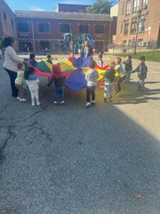 PreK 3 with Parachute