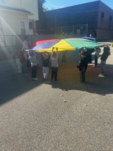 PreK 3 with Parachute