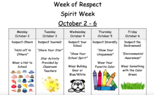 Week of Respect Calendar