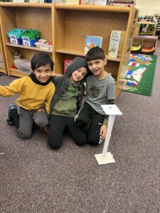 Student building Mount Rushmore