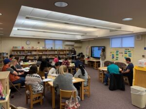 Parent at Workshop