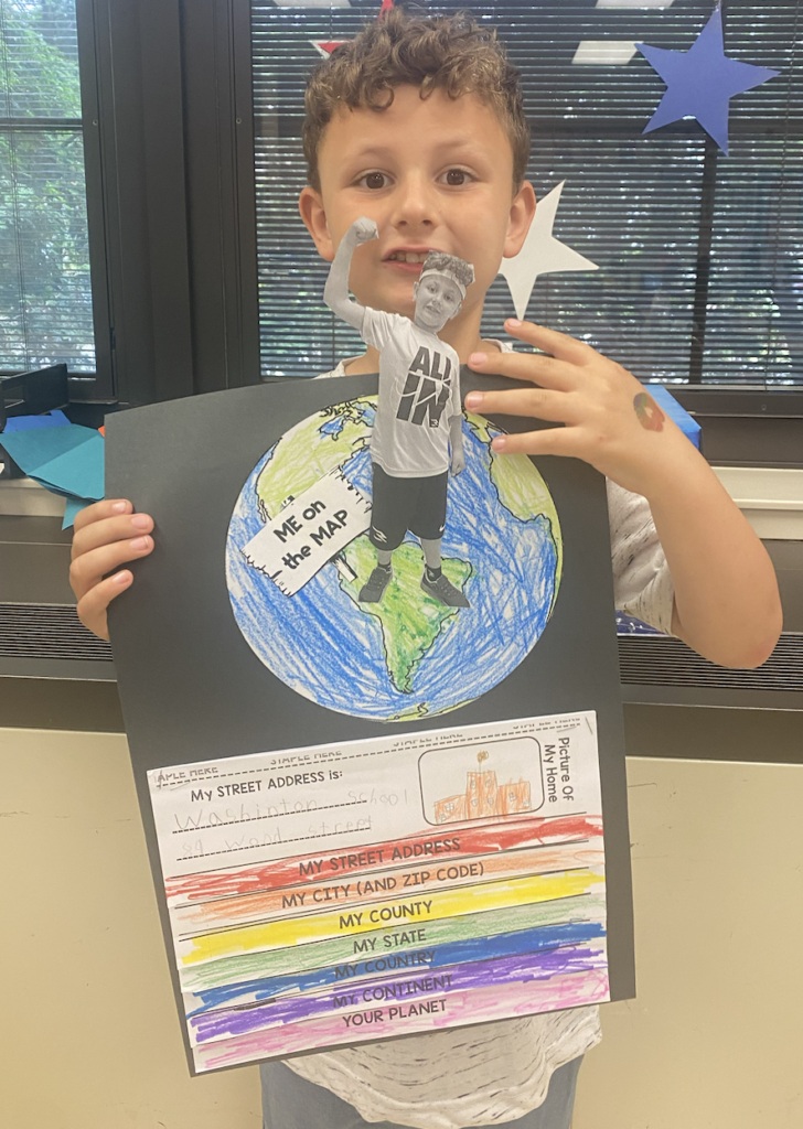 Me on the Map - Washington School