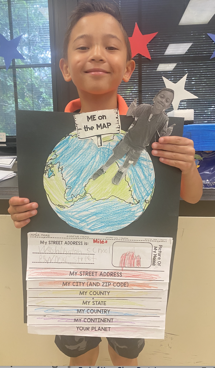 Me on the Map - Washington School
