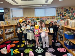 All the students in Book Club