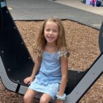 Girl on swing