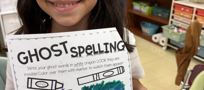 Girl with Ghost Spelling