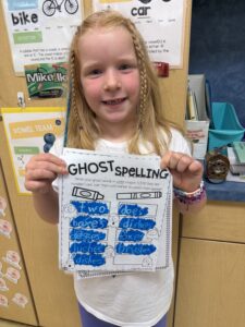 Girl with Ghost Spelling