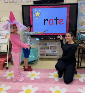 Girl with Mrs. D'Anneo