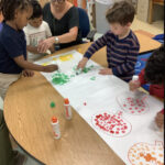 3 boys painting