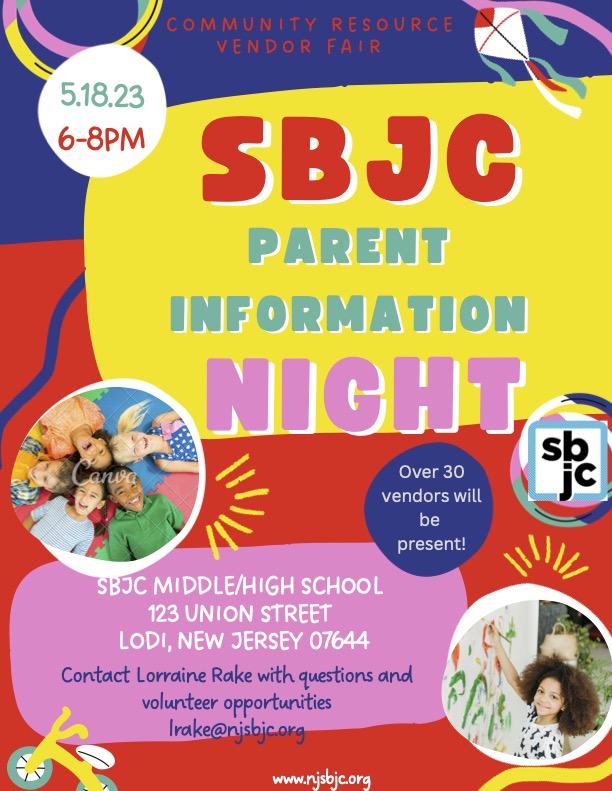 SBJC Parent Info Night
