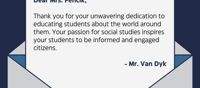 #ThankATeacher – Fencik