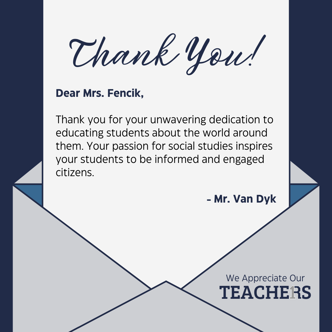 #ThankATeacher – Fencik