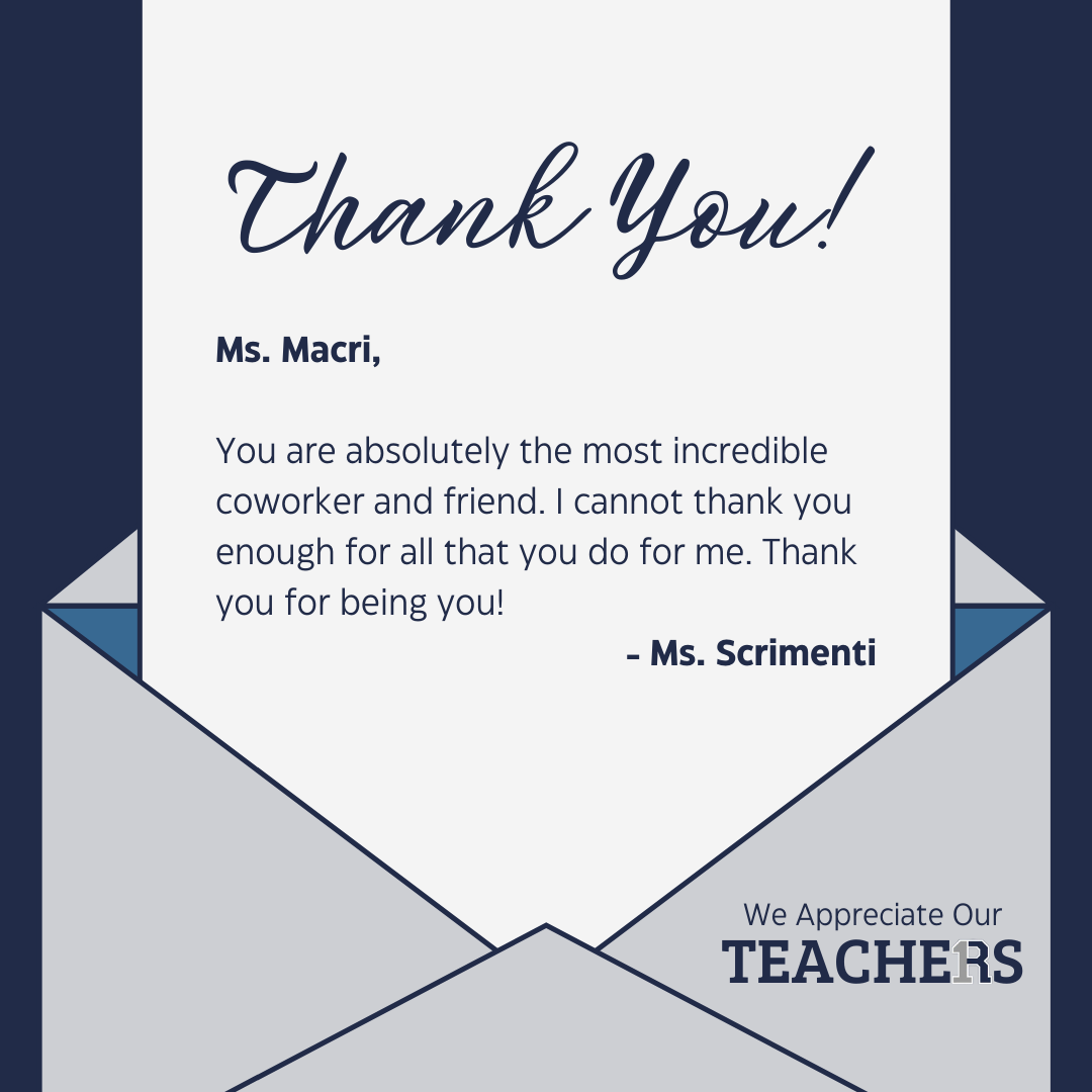 #ThankATeacher – Marci