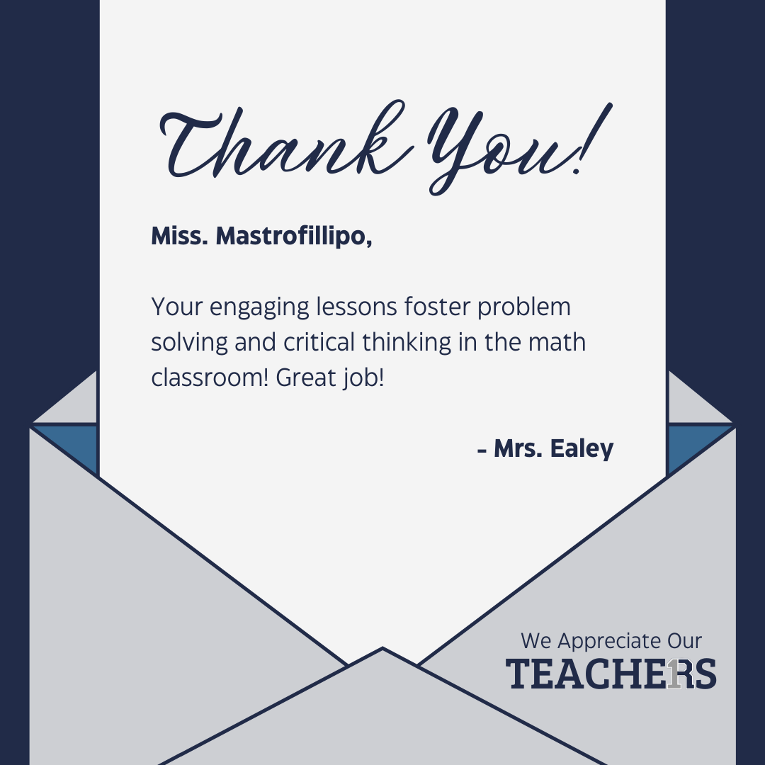 #ThankATeacher – Mastrofillipo