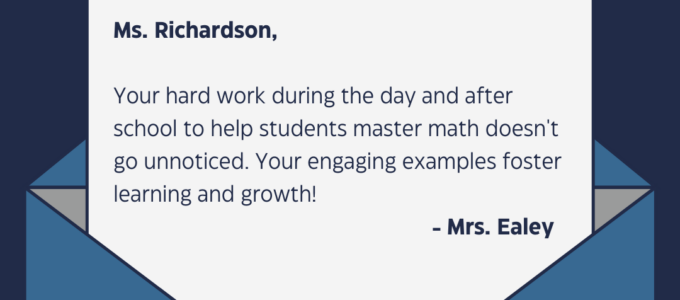 #ThankATeacher – Richardson