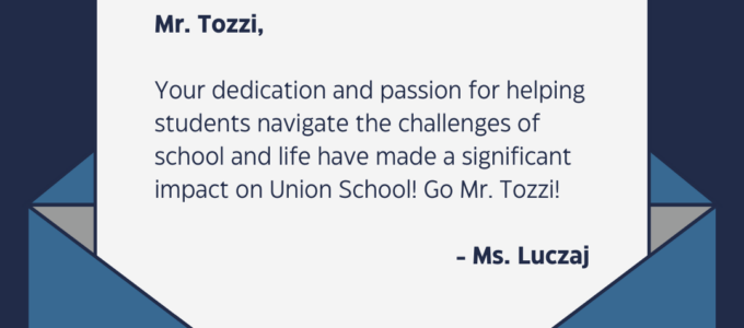 #ThankATeacher – Tozzi