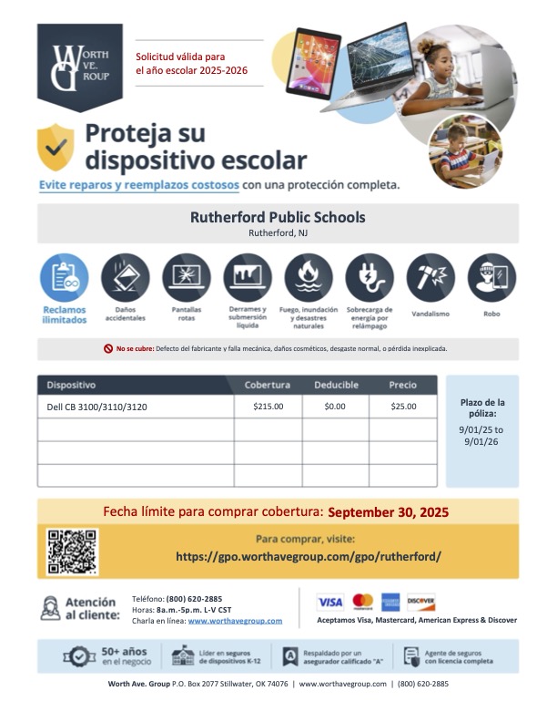 Rutherford Flyer 2025 - Spanish